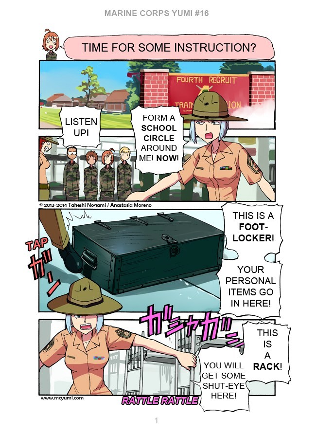 Marine Corps Yumi Chapter 16.2 page 1 - Chapter 16v2