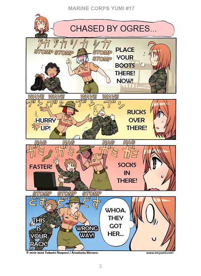 Marine Corps Yumi Chapter 17.2 page 3 - Chapter 17v2