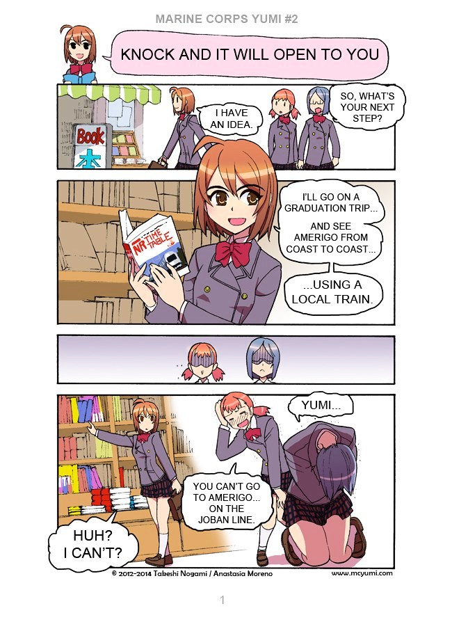 Marine Corps Yumi Chapter 2.2 page 1 - Chapter 2v2