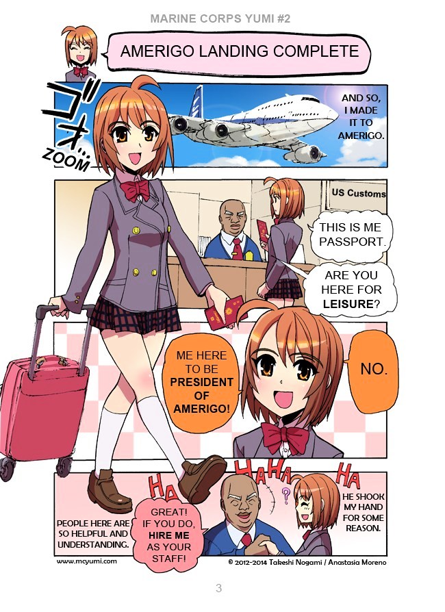 Marine Corps Yumi Chapter 2.2 page 3 - Chapter 2v2