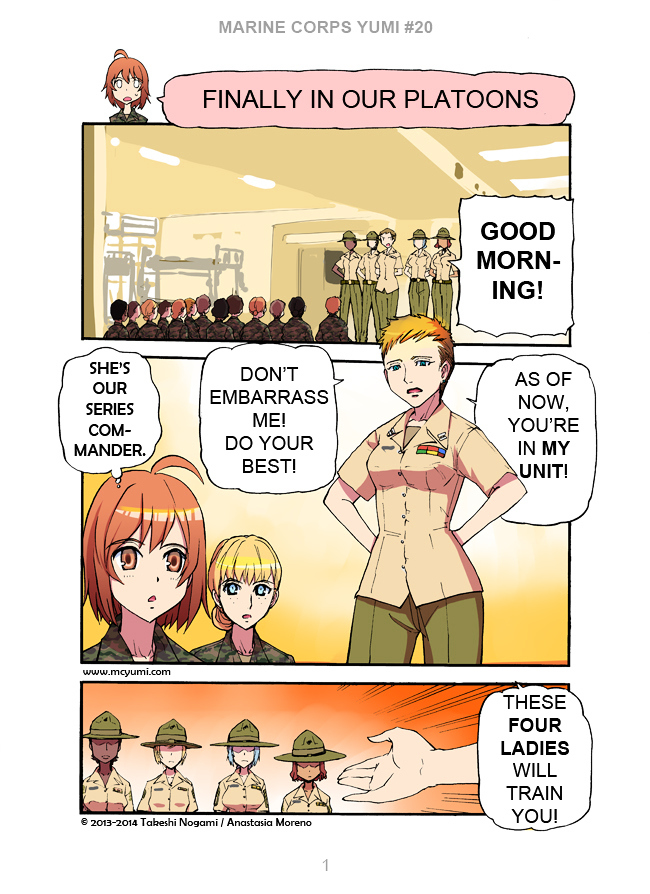 Marine Corps Yumi Chapter 20.2 page 1 - Chapter 20v2