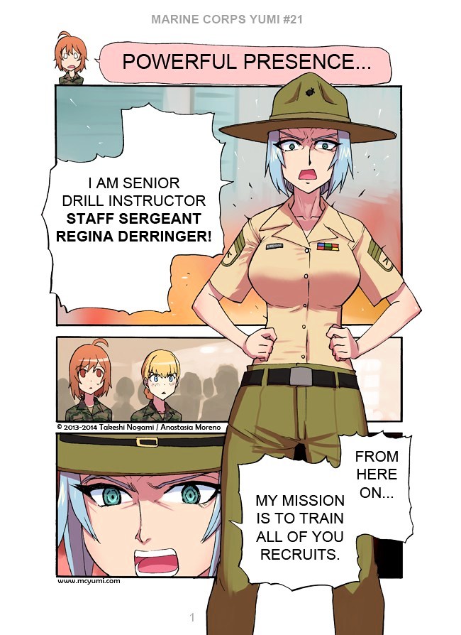 Marine Corps Yumi Chapter 21 page 1 - Chapter 21v2