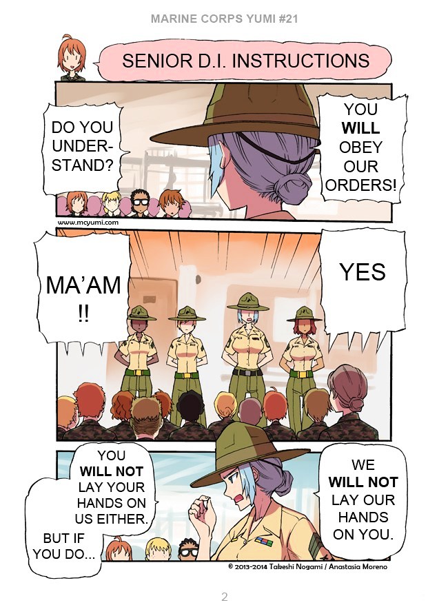 Marine Corps Yumi Chapter 21 page 2 - Chapter 21v2