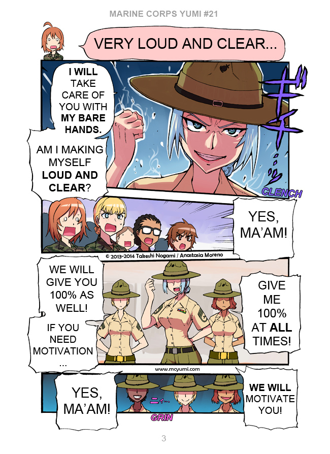 Marine Corps Yumi Chapter 21 page 3 - Chapter 21v2