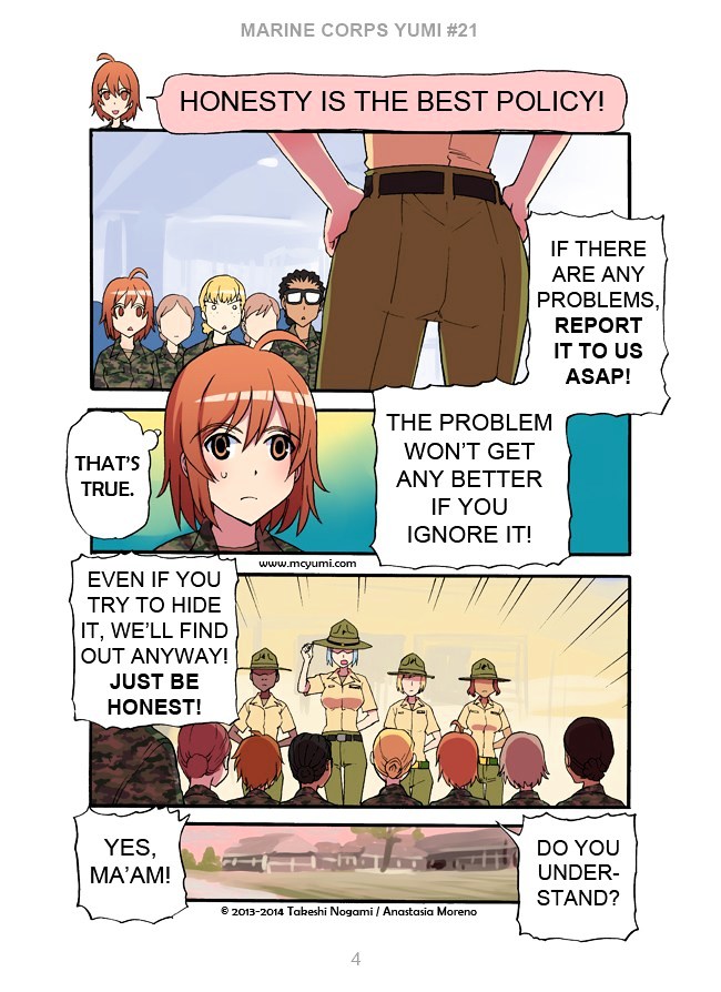 Marine Corps Yumi Chapter 21 page 4 - Chapter 21v2