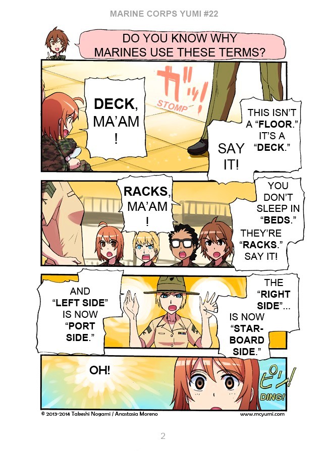 Marine Corps Yumi Chapter 22.2 page 2 - Chapter 22v2