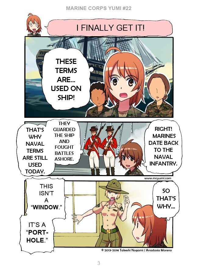 Marine Corps Yumi Chapter 22.2 page 3 - Chapter 22v2