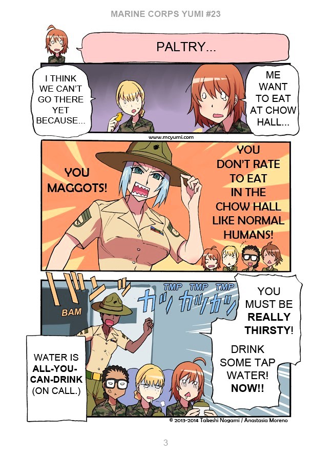 Marine Corps Yumi Chapter 23.2 page 3 - Chapter 23v2