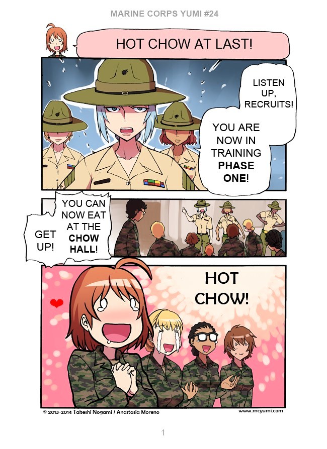 Marine Corps Yumi Chapter 24.2 page 1 - Chapter 24v2