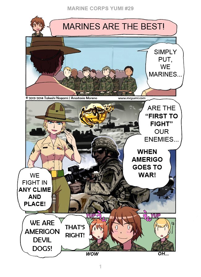 Marine Corps Yumi Chapter 29.2 page 1 - Chapter 29v2