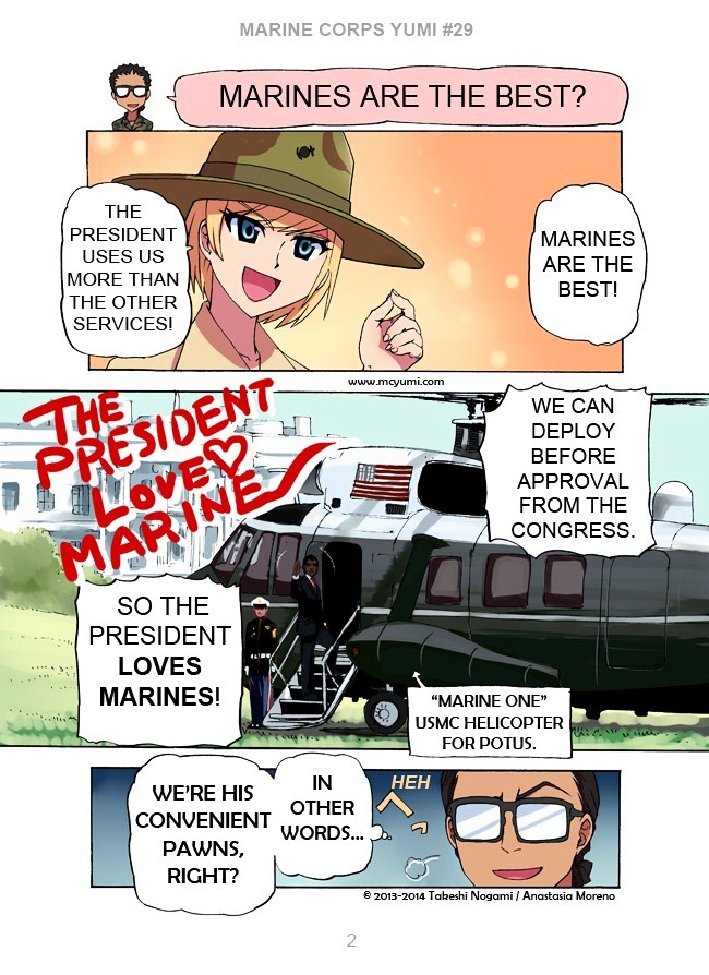 Marine Corps Yumi Chapter 29.2 page 2 - Chapter 29v2