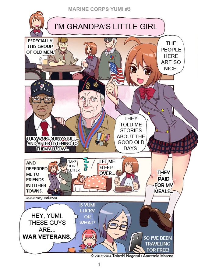 Marine Corps Yumi Chapter 3.3 page 1 - Chapter 3v3