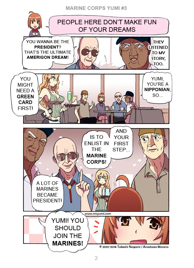 Marine Corps Yumi Chapter 3.3 page 2 - Chapter 3v3