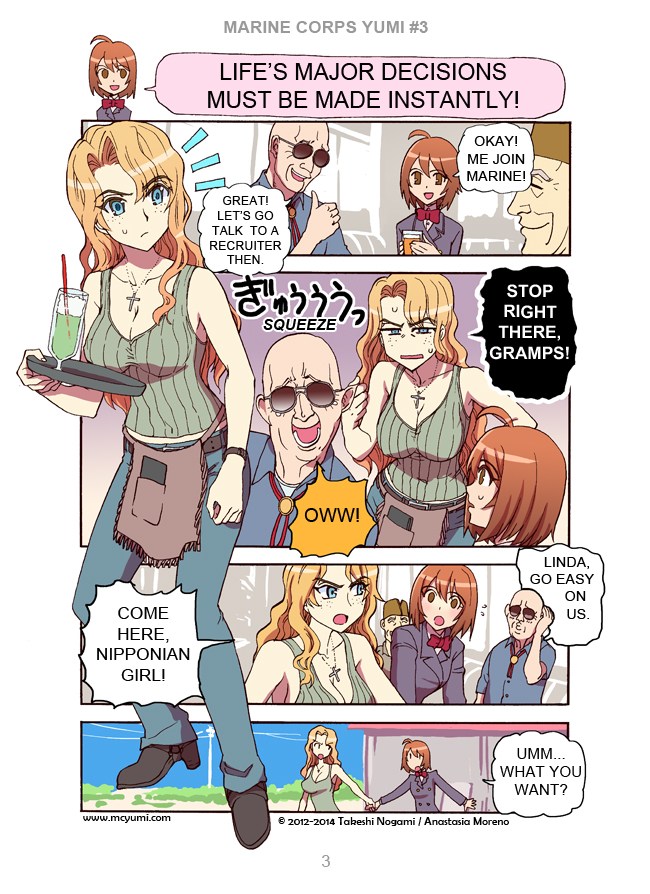 Marine Corps Yumi Chapter 3.3 page 3 - Chapter 3v3
