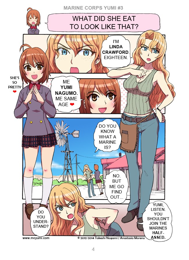 Marine Corps Yumi Chapter 3.3 page 4 - Chapter 3v3