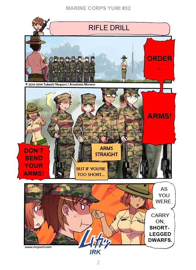 Marine Corps Yumi Chapter 32.2 page 2 - Chapter 32v2