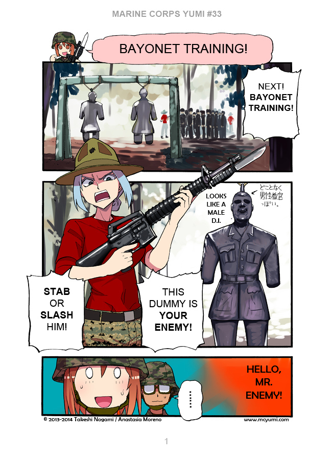 Marine Corps Yumi Chapter 33.2 page 1 - Chapter 33v2