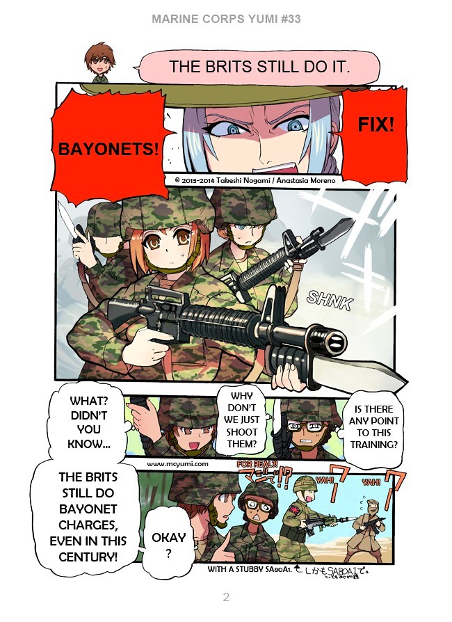 Marine Corps Yumi Chapter 33.2 page 2 - Chapter 33v2