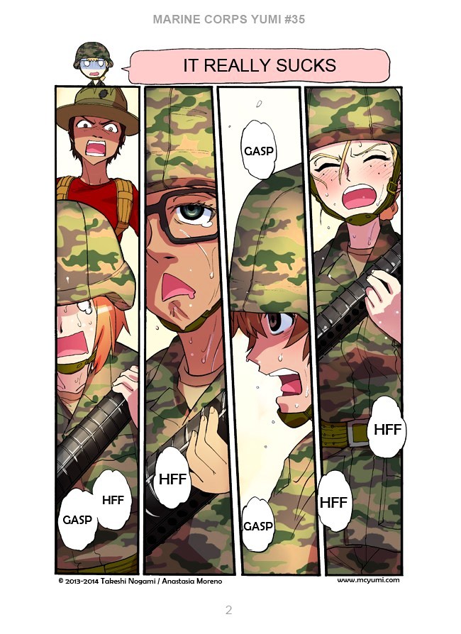 Marine Corps Yumi Chapter 35.2 page 2 - Chapter 35v2