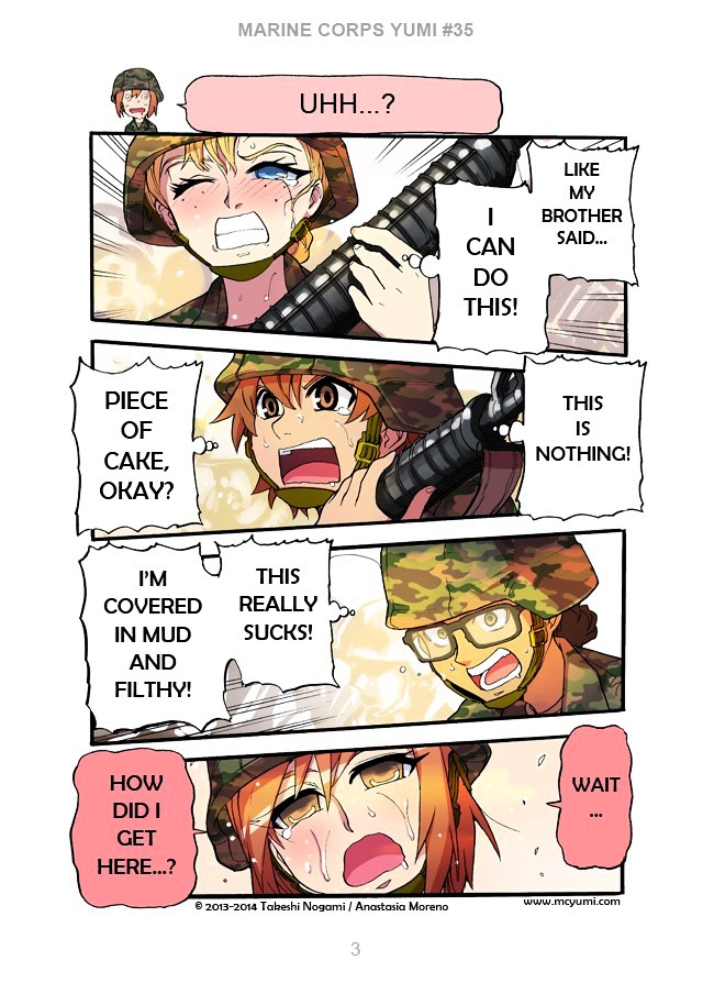 Marine Corps Yumi Chapter 35.2 page 3 - Chapter 35v2