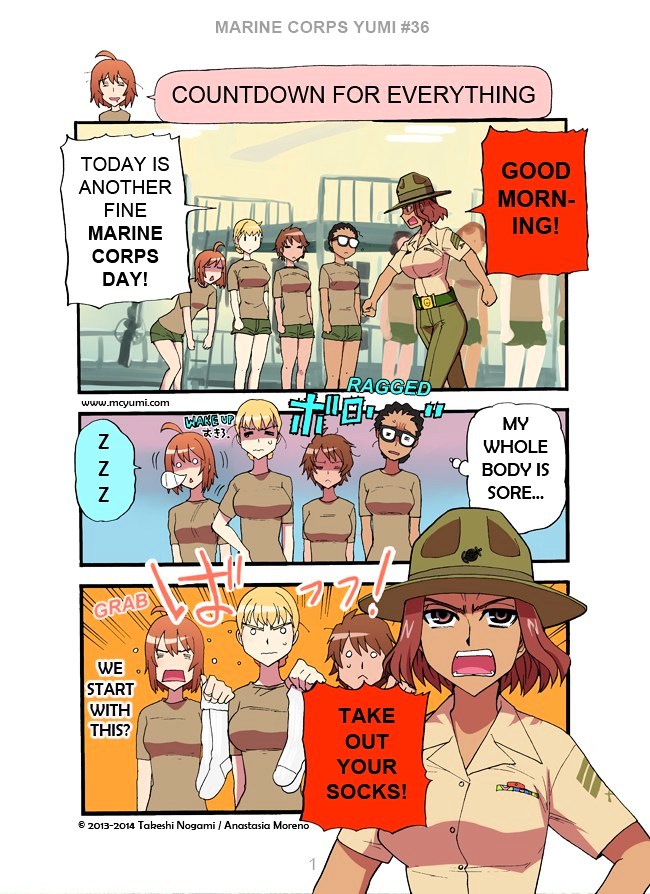 Marine Corps Yumi Chapter 36.2 page 1 - Chapter 36v2