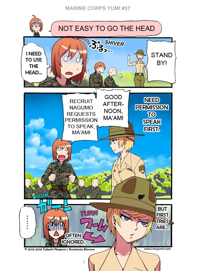 Marine Corps Yumi Chapter 37.2 page 1 - Chapter 37v2