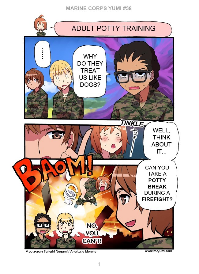 Marine Corps Yumi Chapter 38.2 page 1 - Chapter 38v2