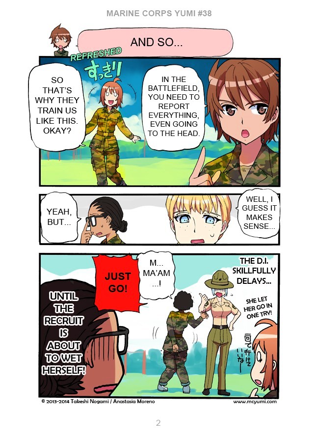 Marine Corps Yumi Chapter 38.2 page 2 - Chapter 38v2
