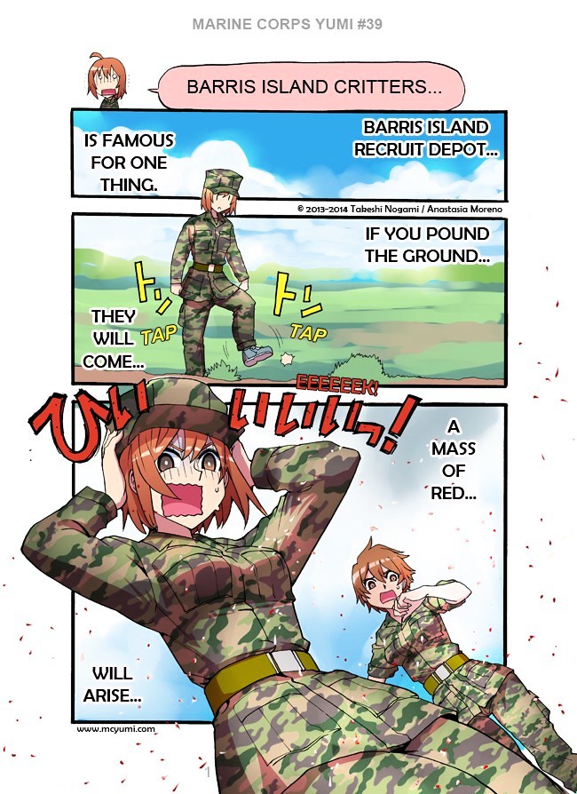 Marine Corps Yumi Chapter 39.3 page 1 - Chapter 39v3