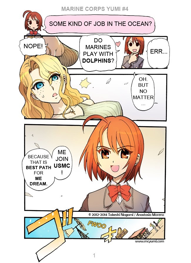 Marine Corps Yumi Chapter 4.2 page 1 - Chapter 4v2