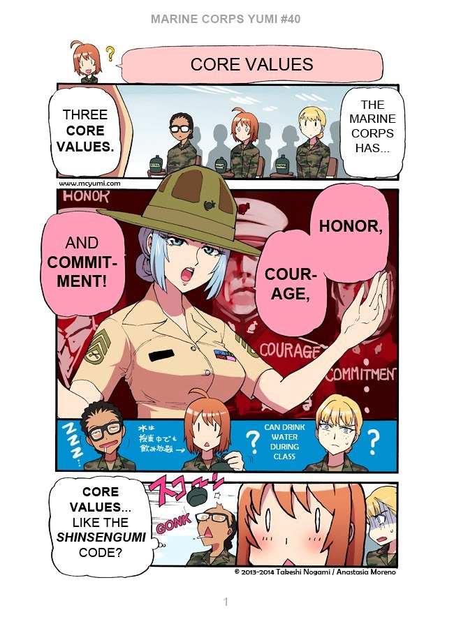 Marine Corps Yumi Chapter 40.2 page 1 - Chapter 40v2