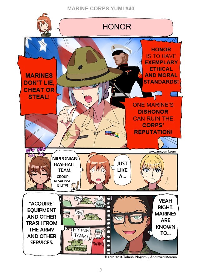 Marine Corps Yumi Chapter 40.2 page 2 - Chapter 40v2