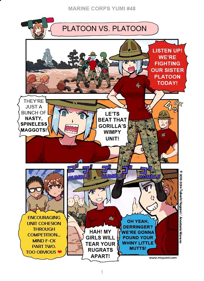 Marine Corps Yumi Chapter 48 page 1 - Chapter 48