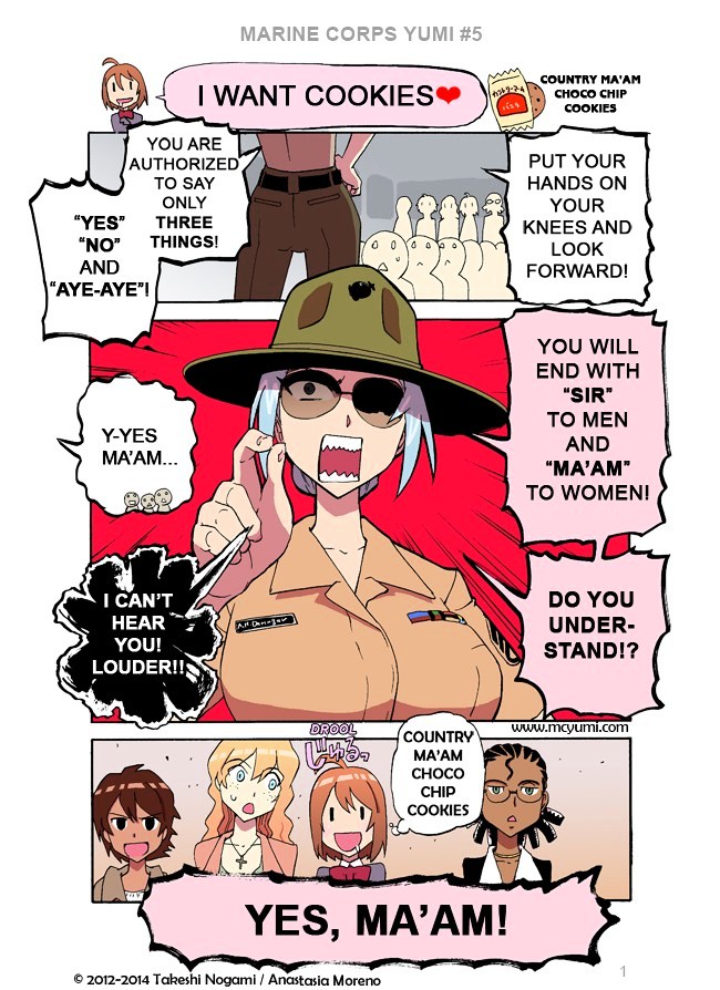 Marine Corps Yumi Chapter 5.3 page 1 - Chapter 5v3