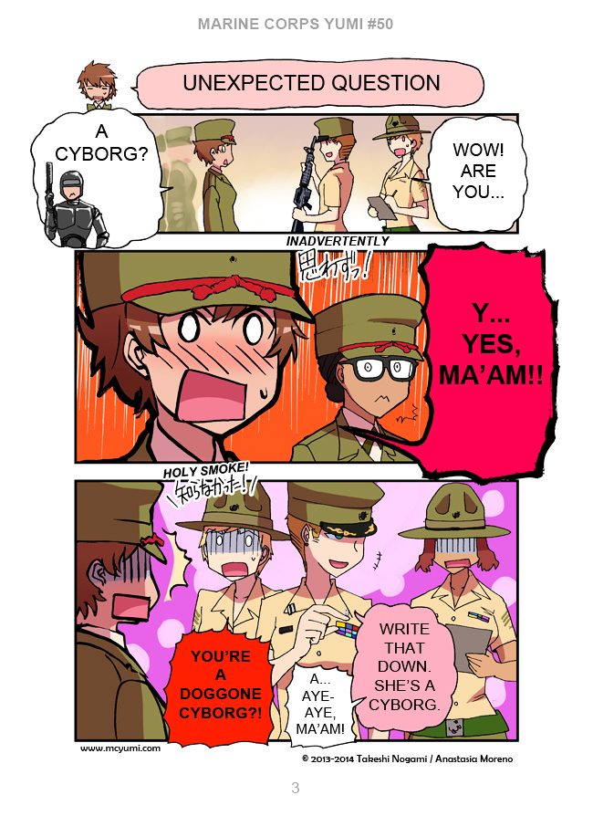 Marine Corps Yumi Chapter 50 page 3 - Chapter 50