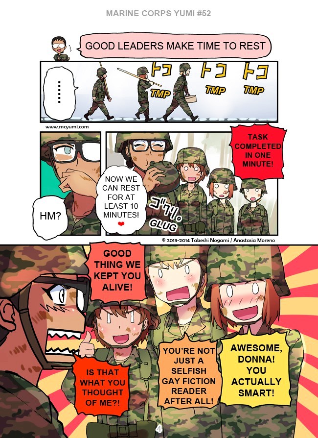 Marine Corps Yumi Chapter 52 page 4 - Chapter 52