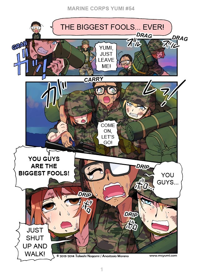Marine Corps Yumi Chapter 54.2 page 1 - Chapter 54v2