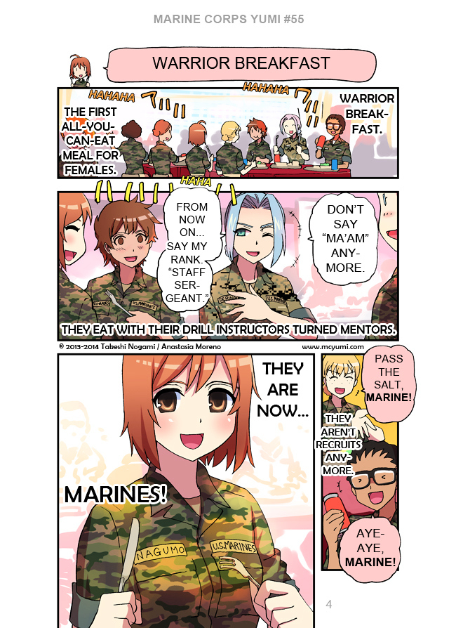 Marine Corps Yumi Chapter 55 page 4 - Chapter 55