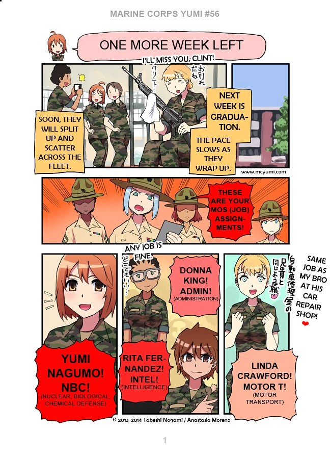 Marine Corps Yumi Chapter 56 page 1 - Chapter 56