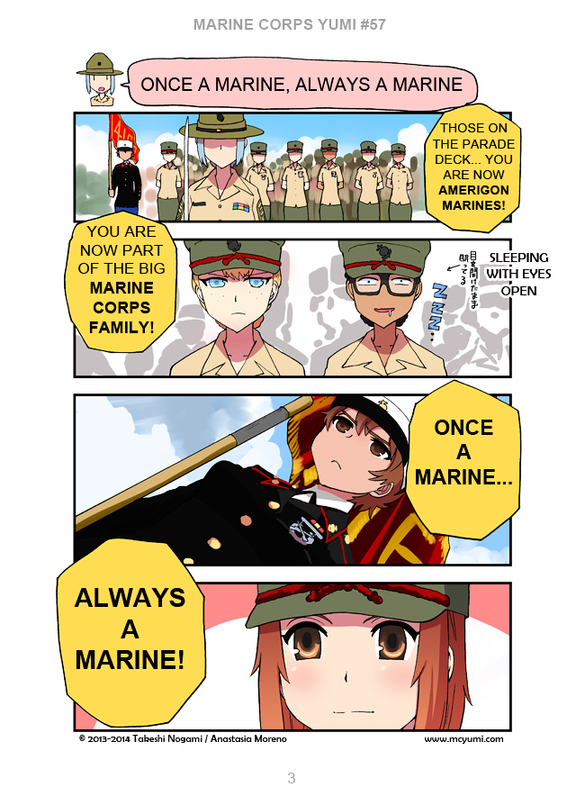 Marine Corps Yumi Chapter 57 page 3 - Chapter 57