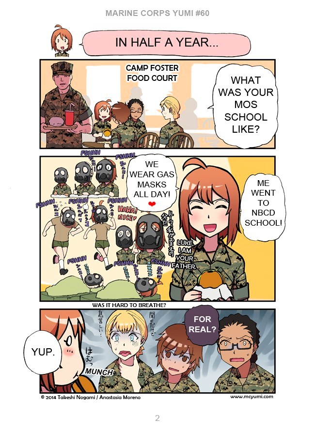 Marine Corps Yumi Chapter 60 page 2 - Chapter 60