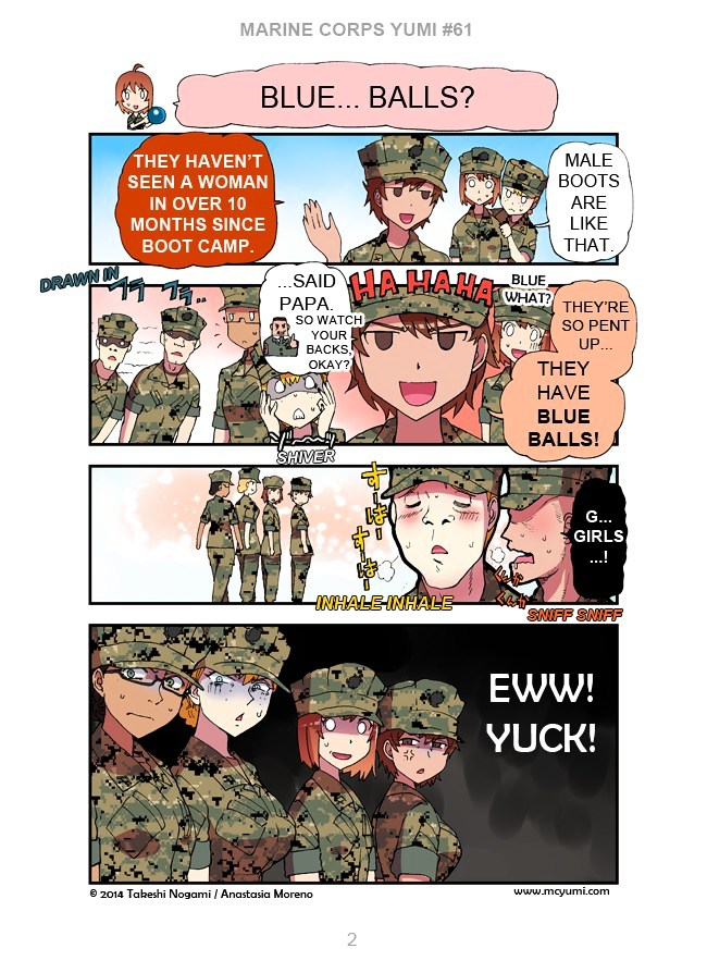 Marine Corps Yumi Chapter 61 page 2 - Chapter 61