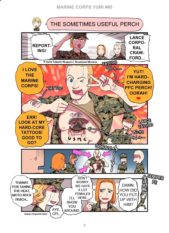 Marine Corps Yumi Chapter 65 page 4 - Chapter 65