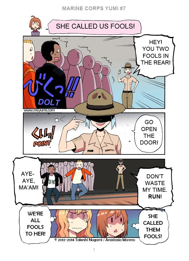 Marine Corps Yumi Chapter 7.2 page 1 - Chapter 7v2