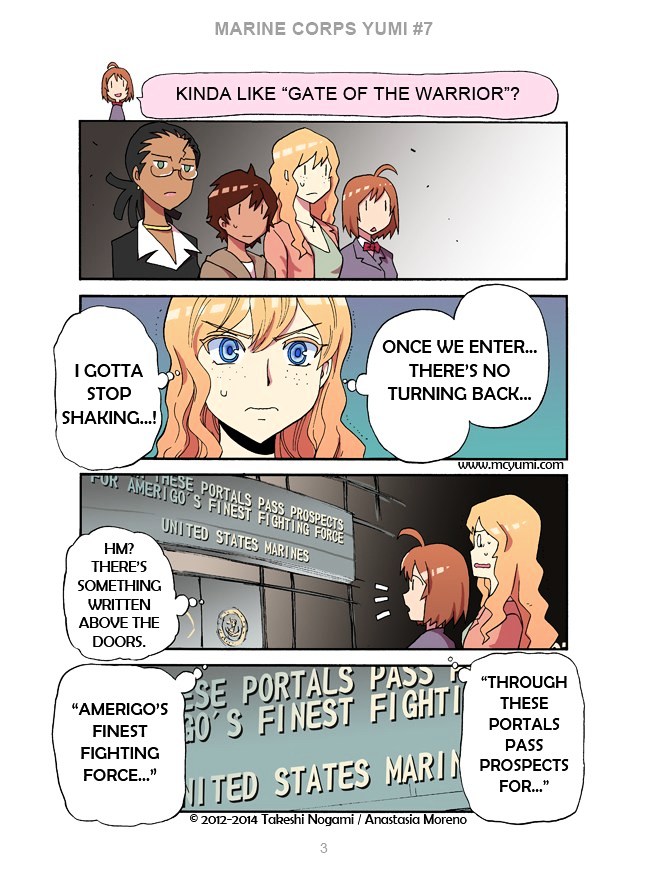 Marine Corps Yumi Chapter 7.2 page 3 - Chapter 7v2