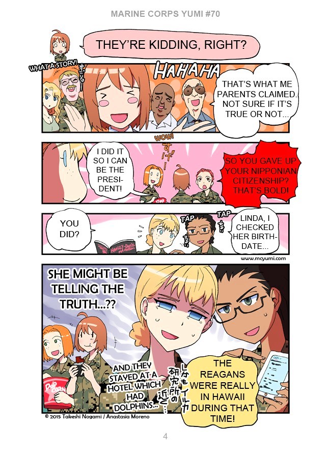Marine Corps Yumi Chapter 70 page 4 - Chapter 70