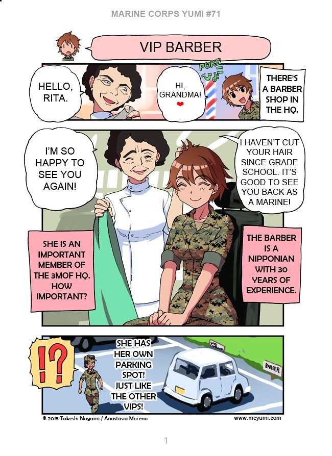Marine Corps Yumi Chapter 71 page 1 - Chapter 71