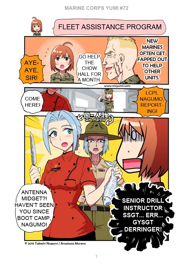 Marine Corps Yumi Chapter 72 page 1 - Chapter 72
