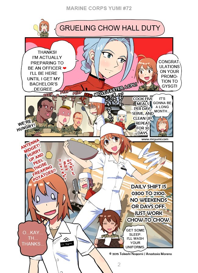Marine Corps Yumi Chapter 72 page 2 - Chapter 72