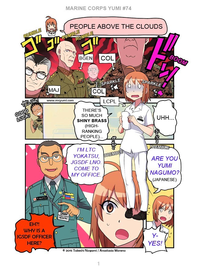 Marine Corps Yumi Chapter 74 page 1 - Chapter 74